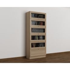 Книжный шкаф библиотека цвета бук