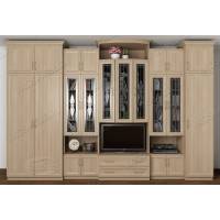 Стенка "Валентин" в зал ясень шимо светлый